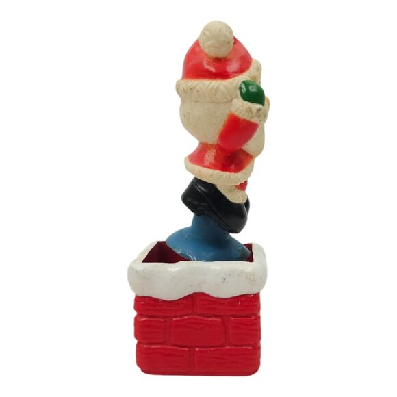 Hallmark Santa Claus Chimney Pop Up Figure 1979 Merry Miniature Kris Kringle Toy - Picture 8 of 14